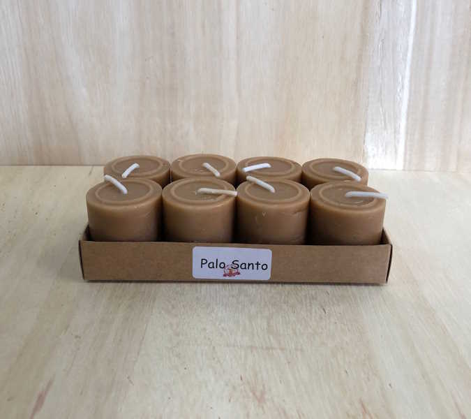 Velas aroma Palo Santo